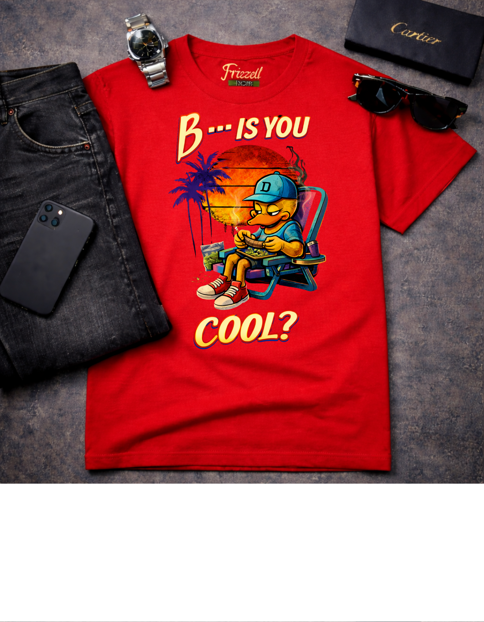 "B — Is You Cool?" Graphic Tee