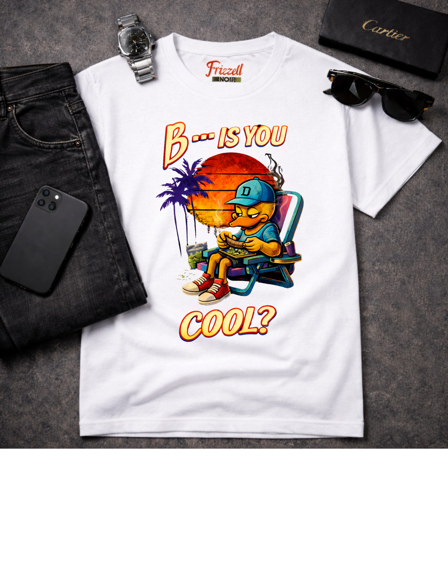 "B — Is You Cool?" Graphic Tee