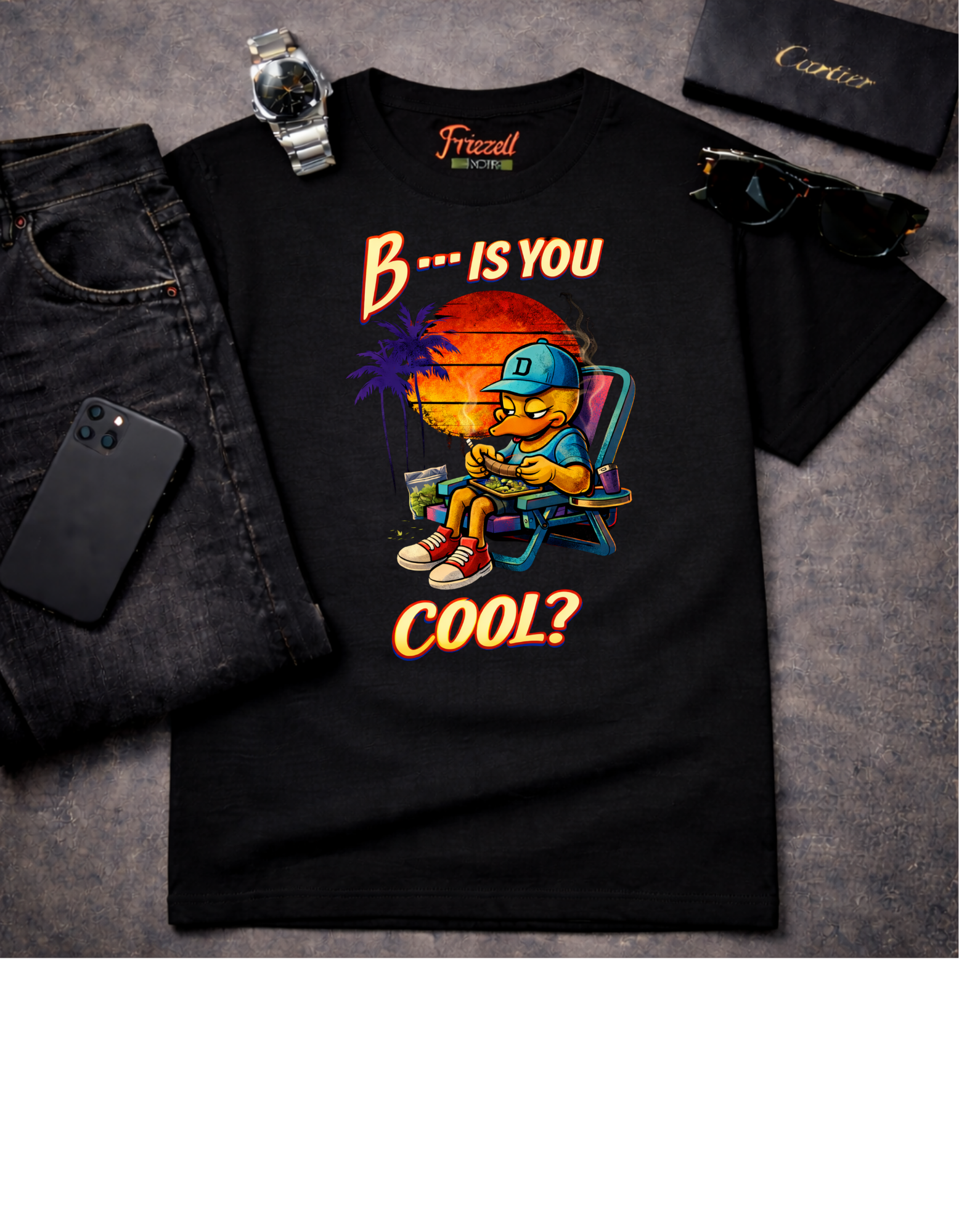 "B — Is You Cool?" Graphic Tee