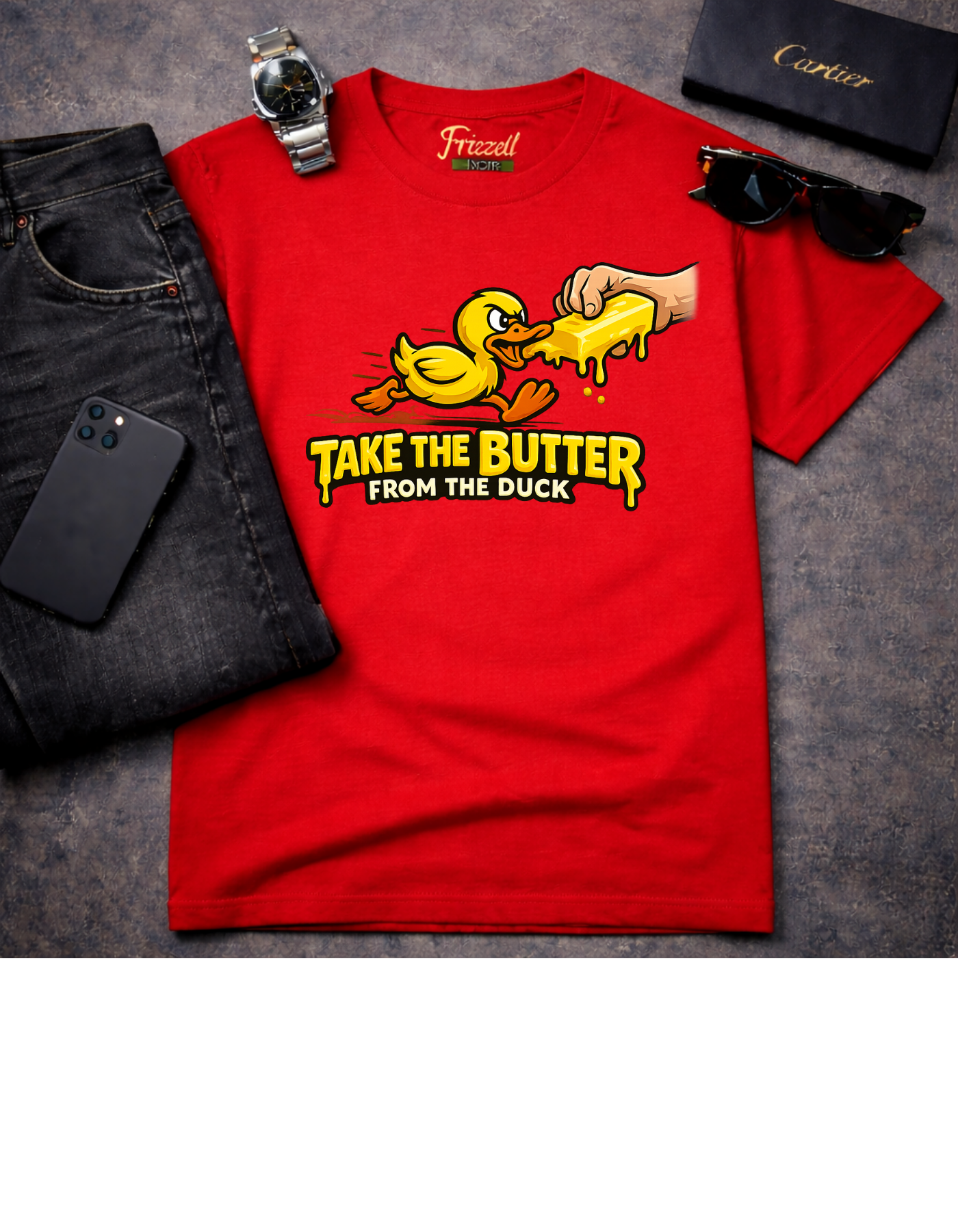 'Take the Butter From the Duck' T-shirt