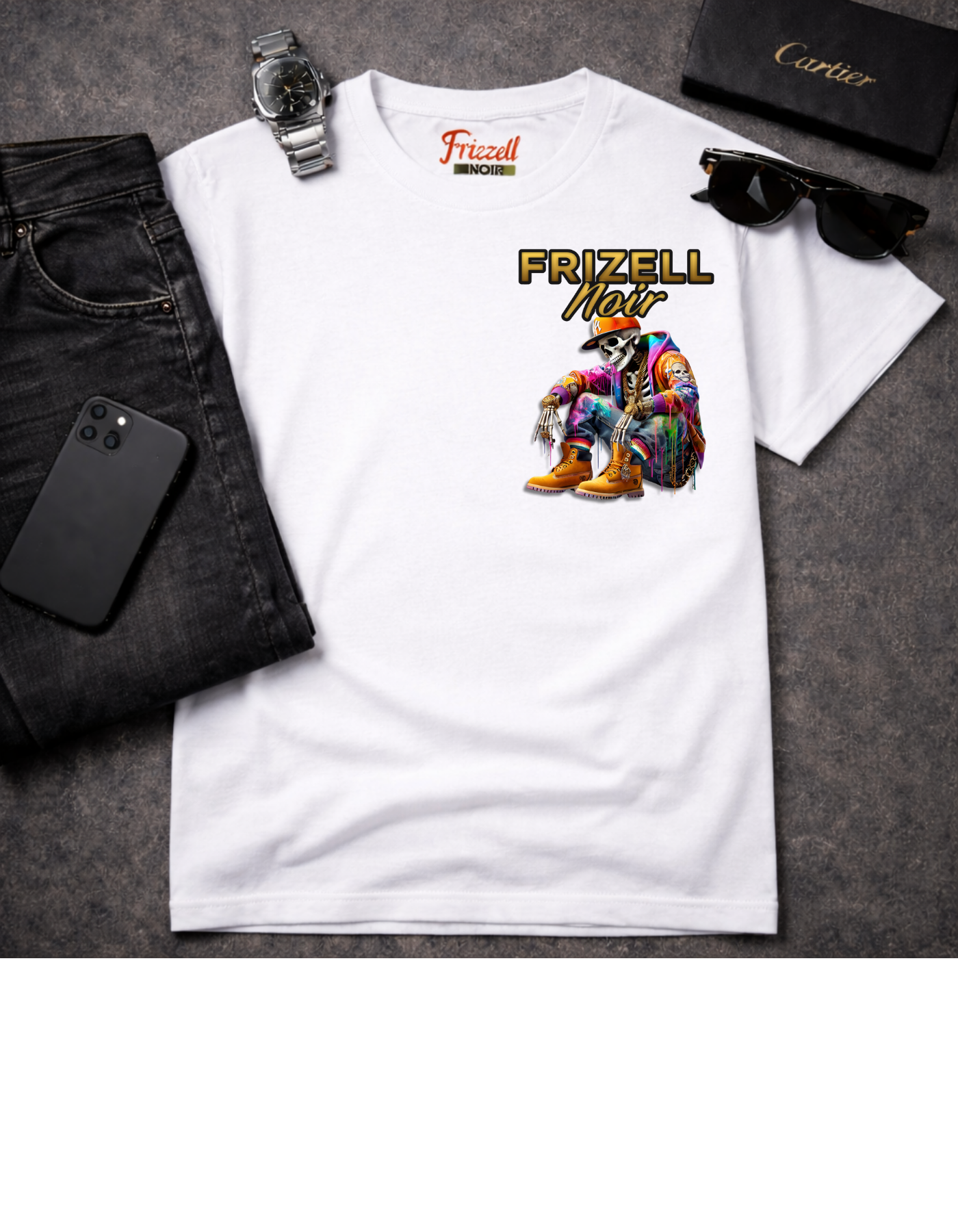 Frizell Noir T-shirt