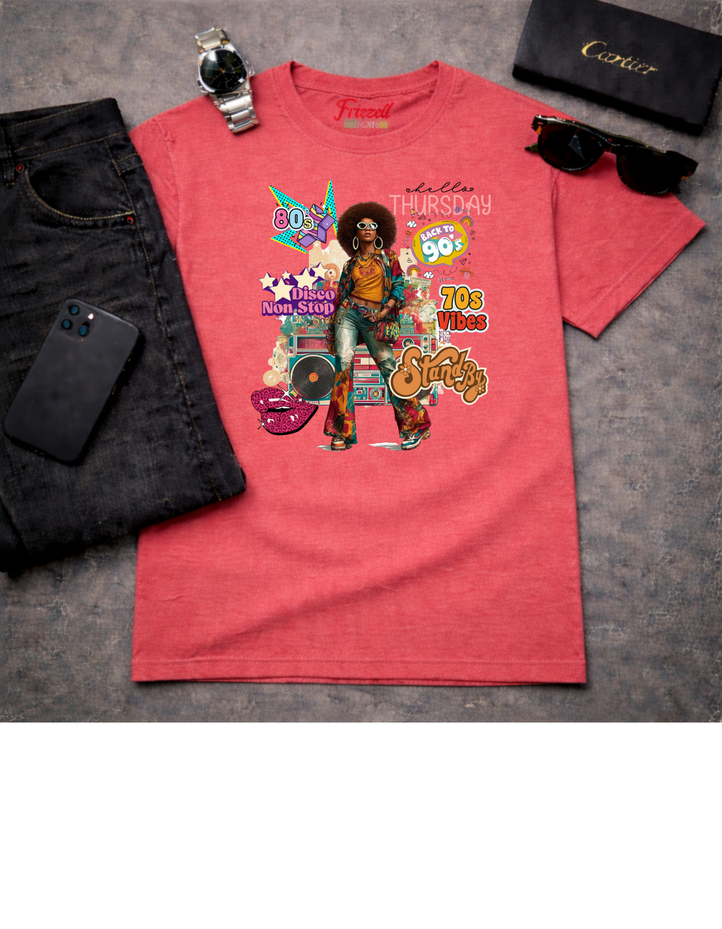 Throwback | Frizell Noir T-shirt