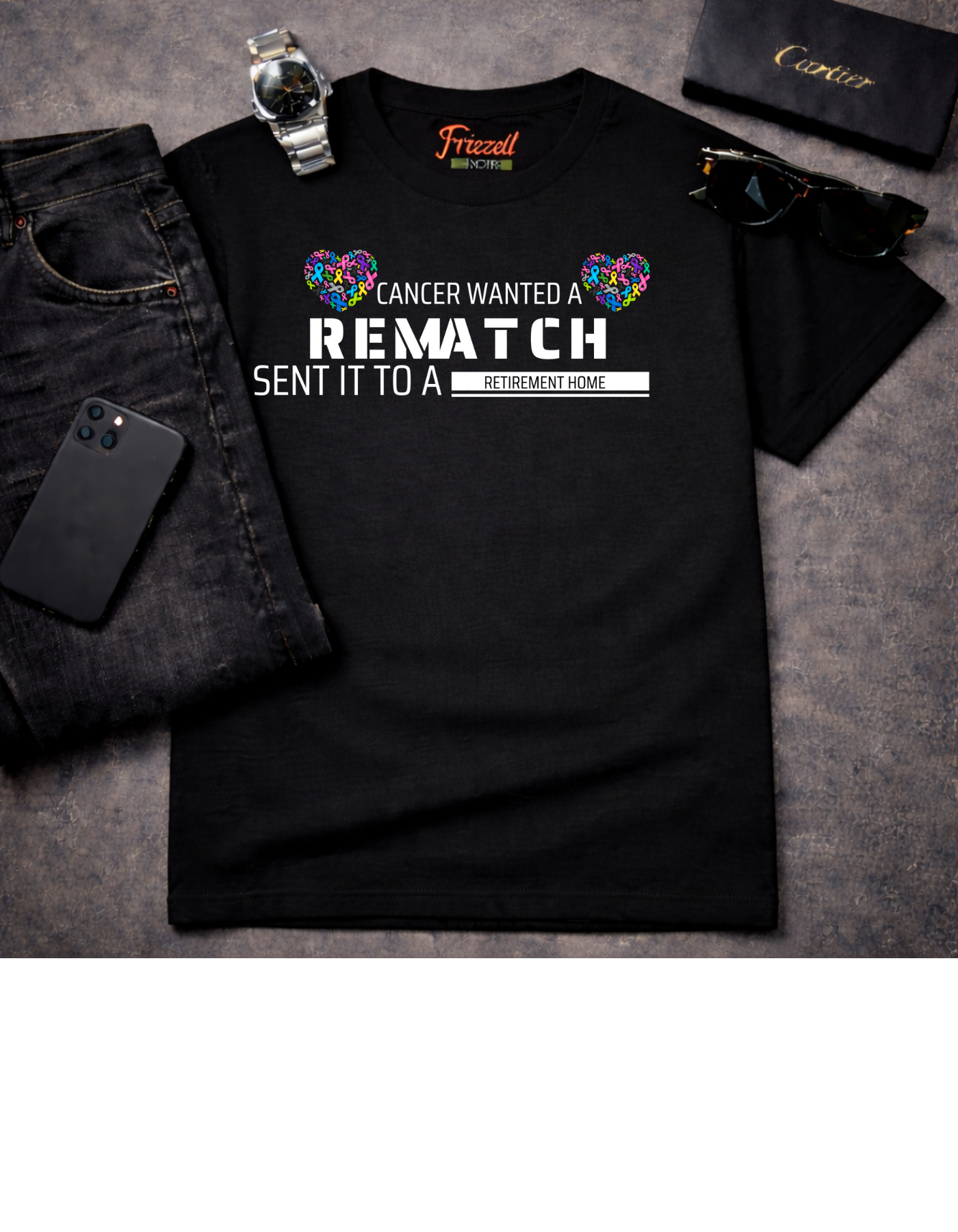 Doctor’s Orders | Frizell Noir T-shirt