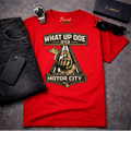 Motor City 'What Up Doe 313' Graphic T-Shirt