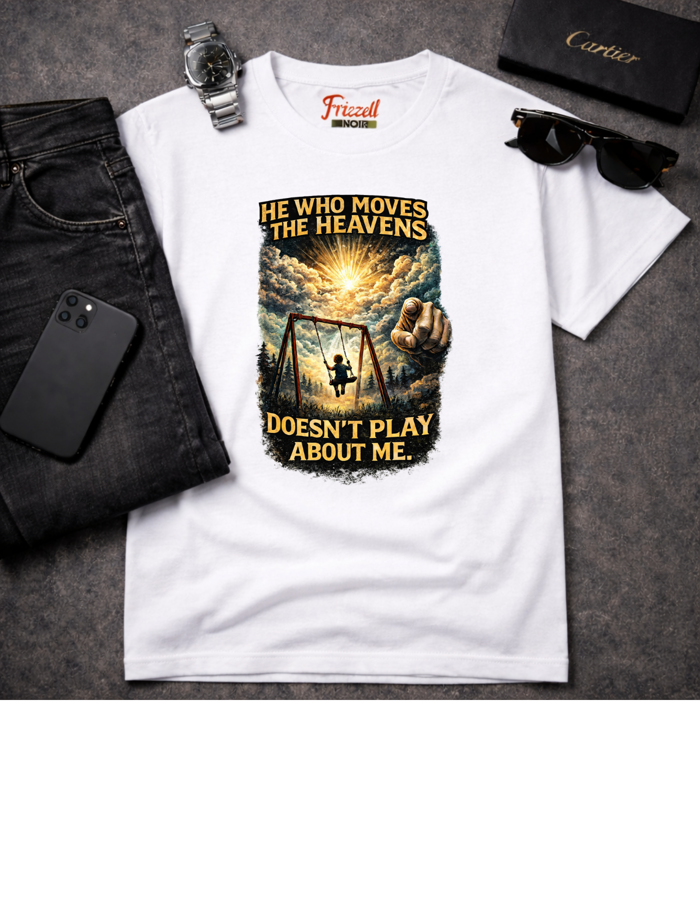 Heaven Doesn't Play About Me T-shirts