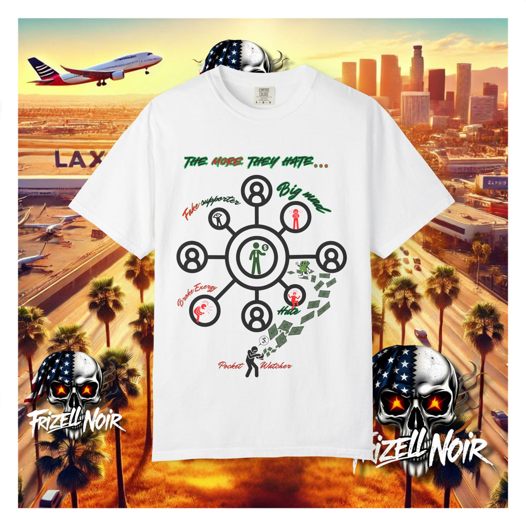 The More They Hate Tee | Frizell Noir