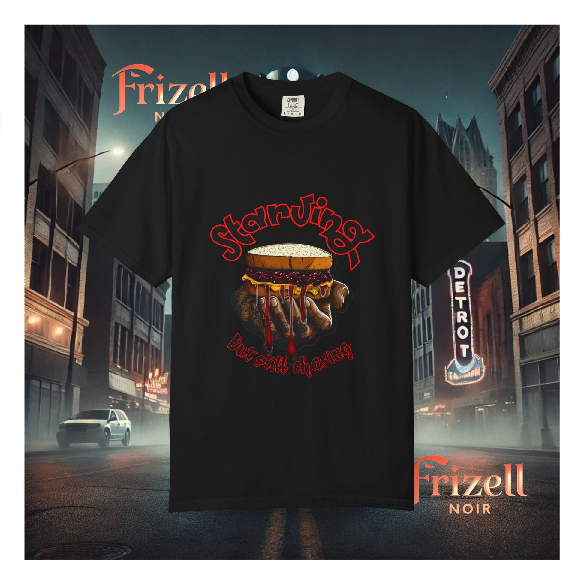 Still Chasing Tee | Frizell Noir