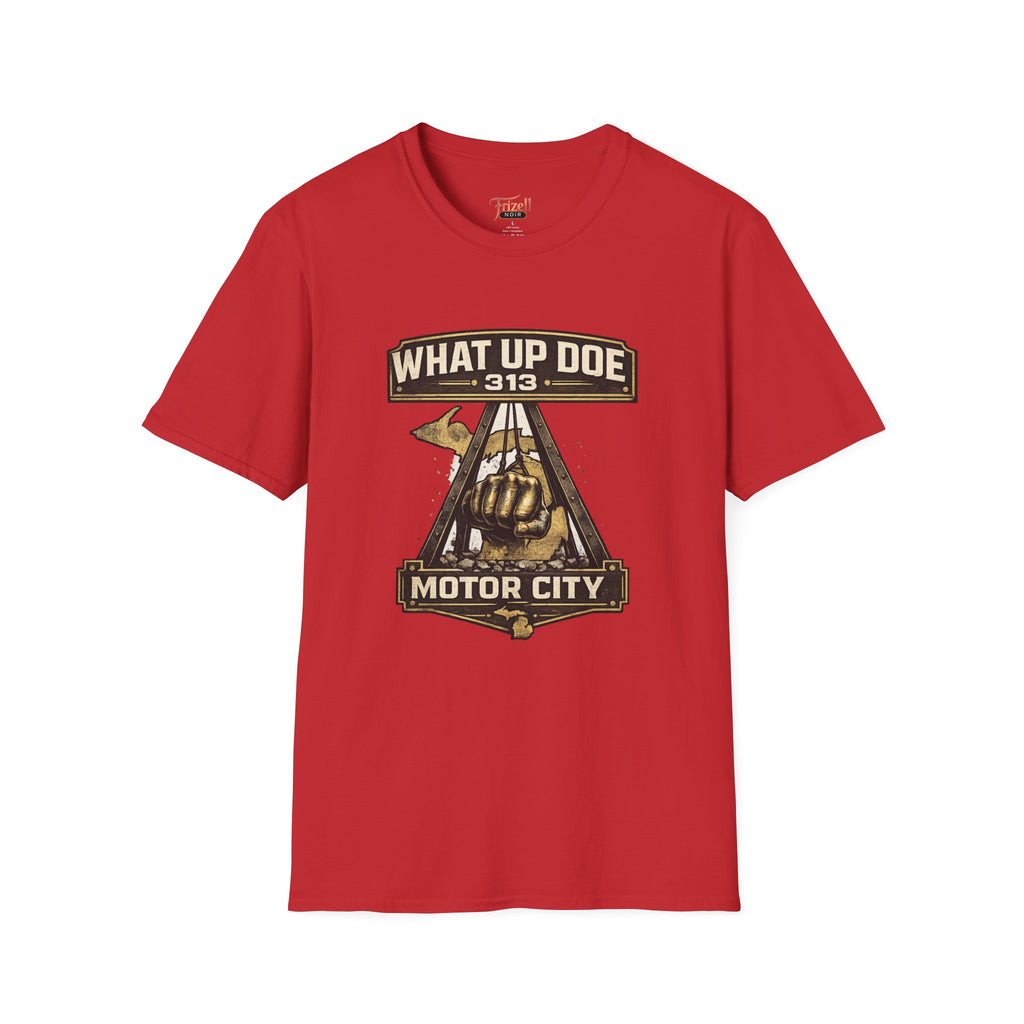 Motor City 'What Up Doe 313' Graphic T-Shirt