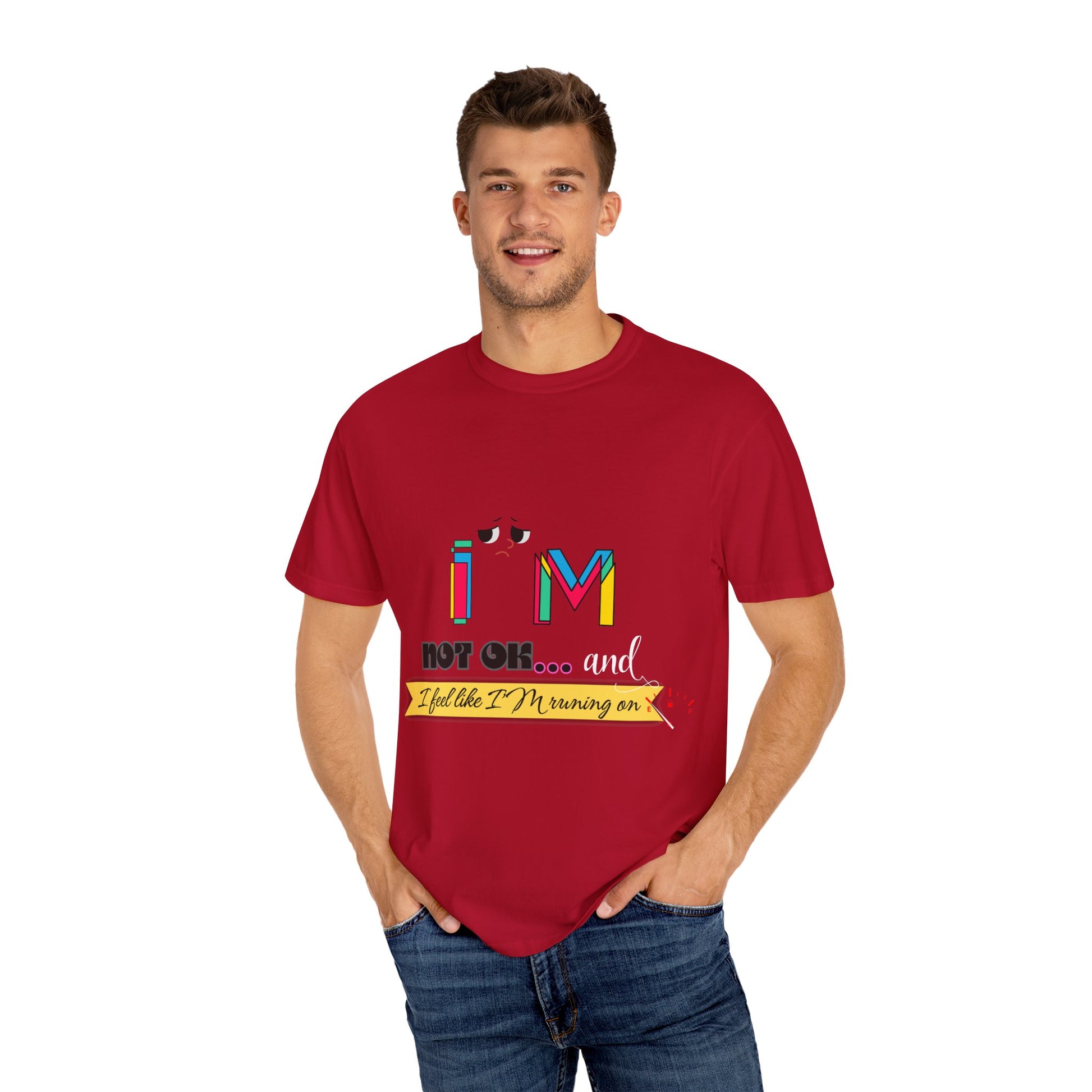 I’m Not OK Tee | Frizell Noir
