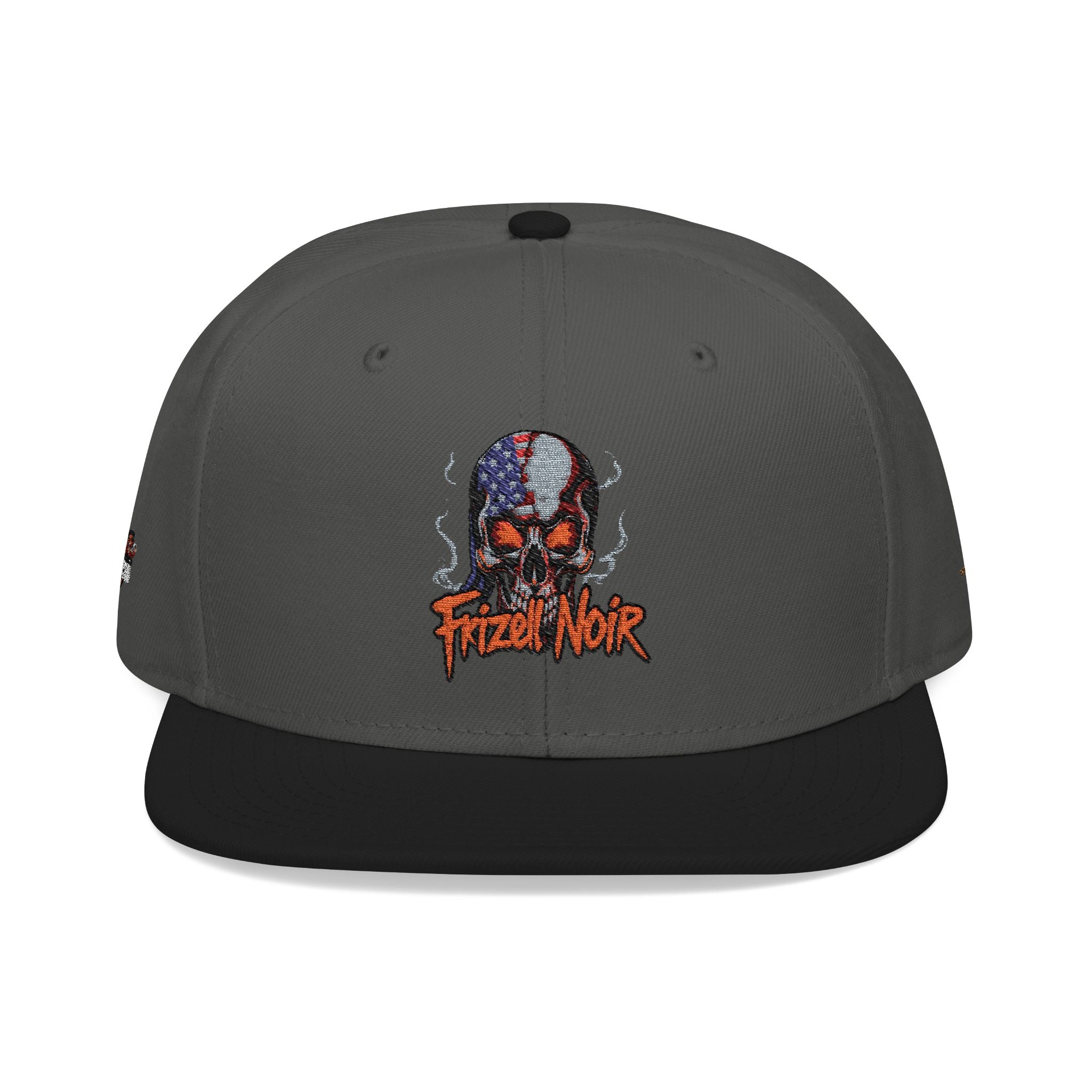 FRIZELL NOIR Logo Snapback | Embroidered