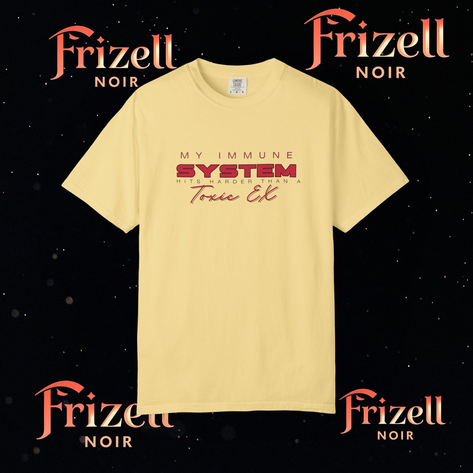 My Immune System Tee | Frizell Noir