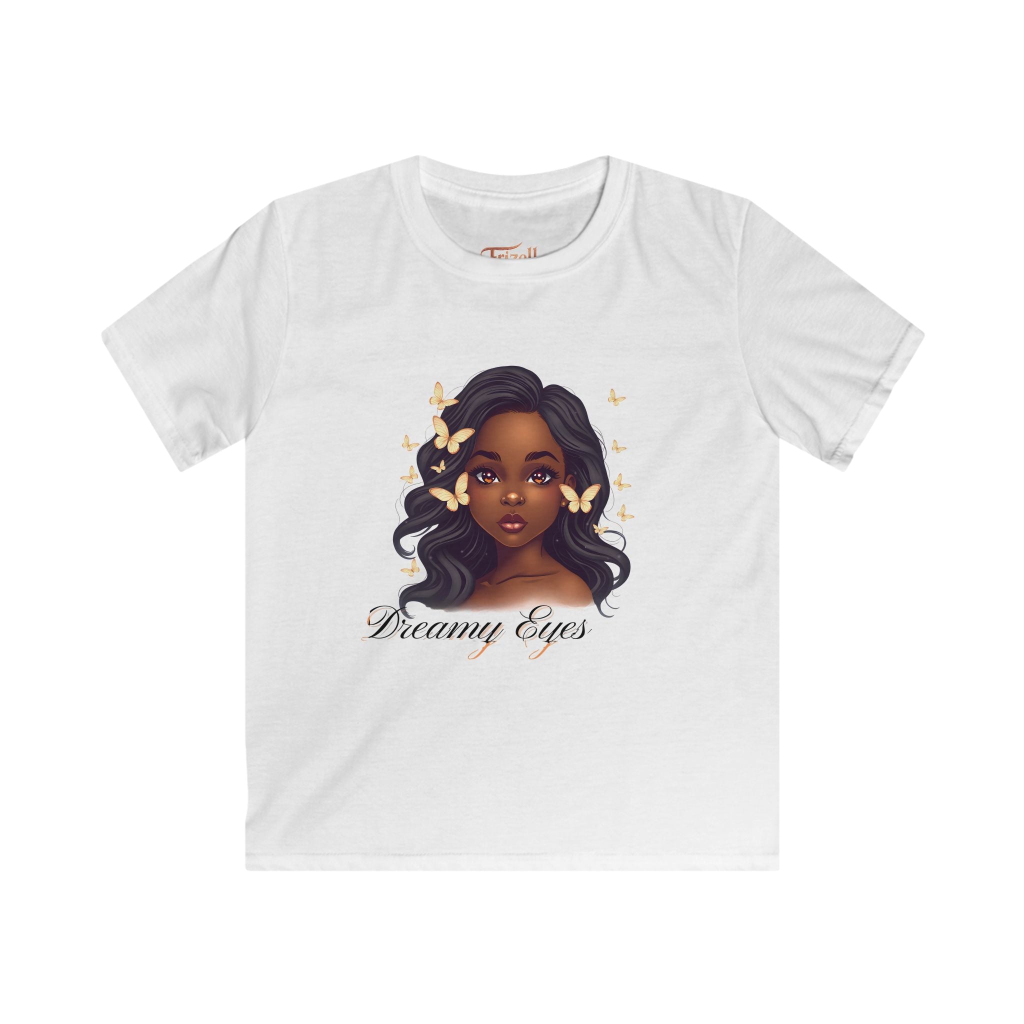 Dreamy Eyes Youth | Frizell Noir T-shirt