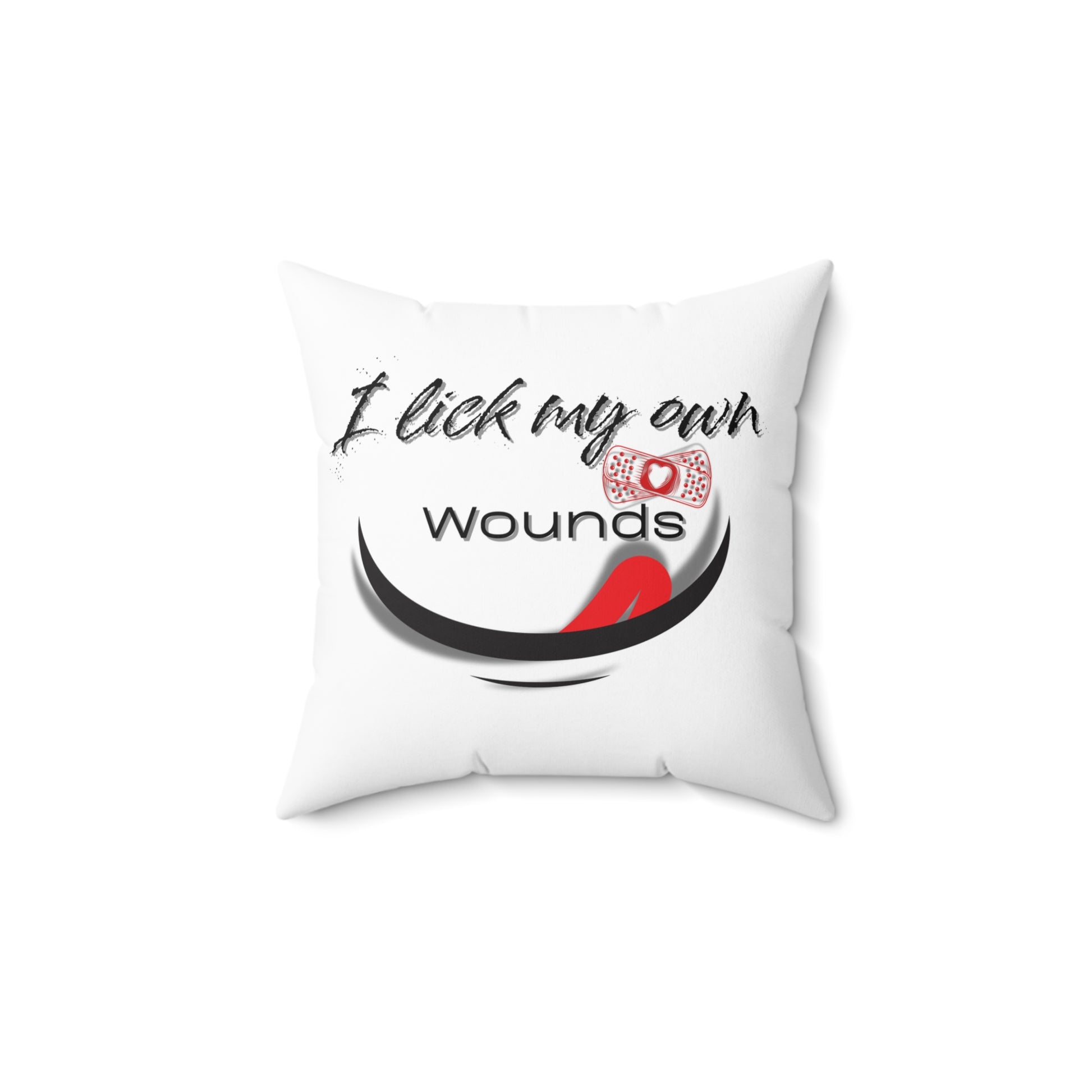 I Lick My Own Wounds Pillow | Frizell Noir