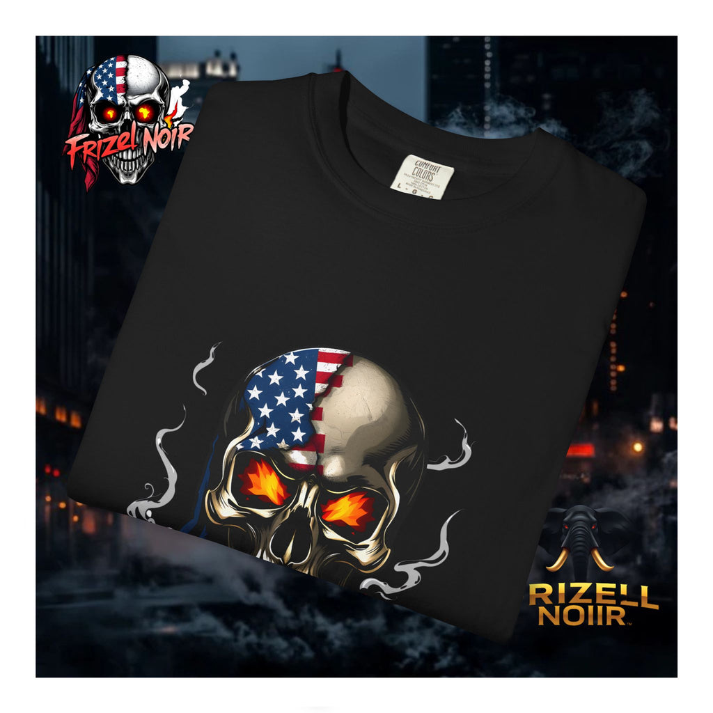 Skull Graphic Tee | Frizell Noir