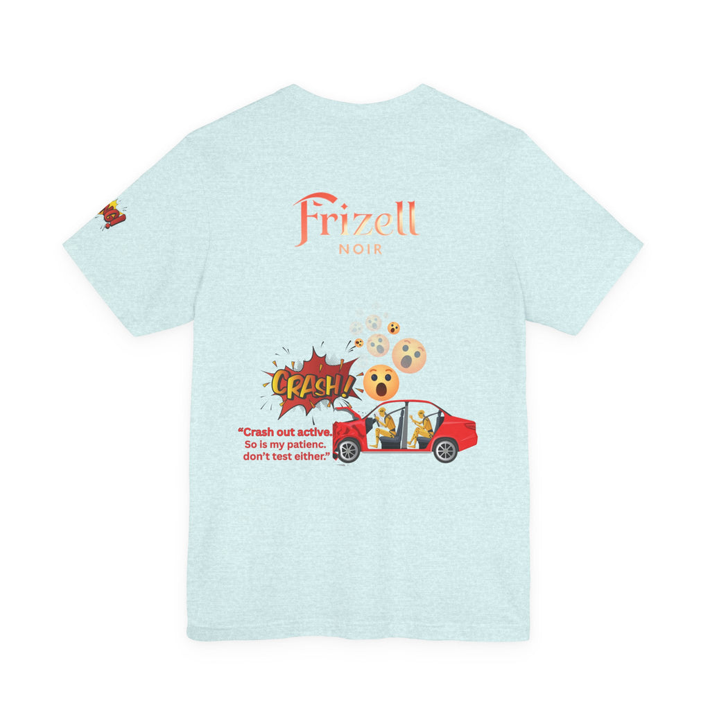 Crash Out Button Tee | Frizell Noir
