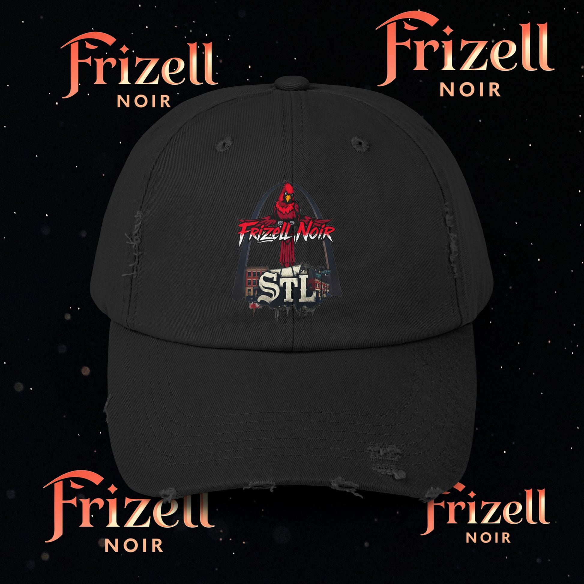 STL Edition Mesh Hat | Frizell Noir