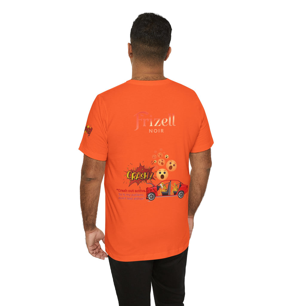 Crash Out Button Tee | Frizell Noir