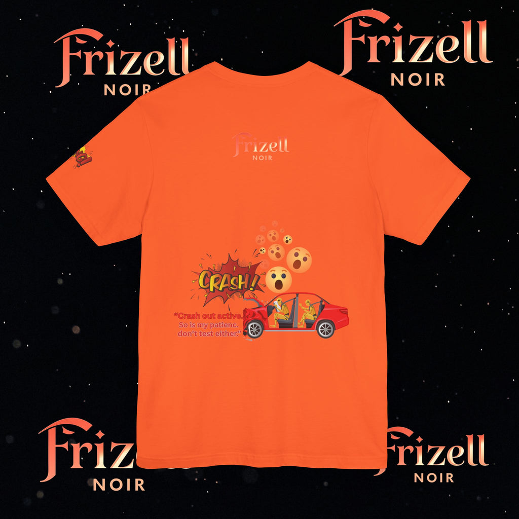 Crash Out Button Tee | Frizell Noir