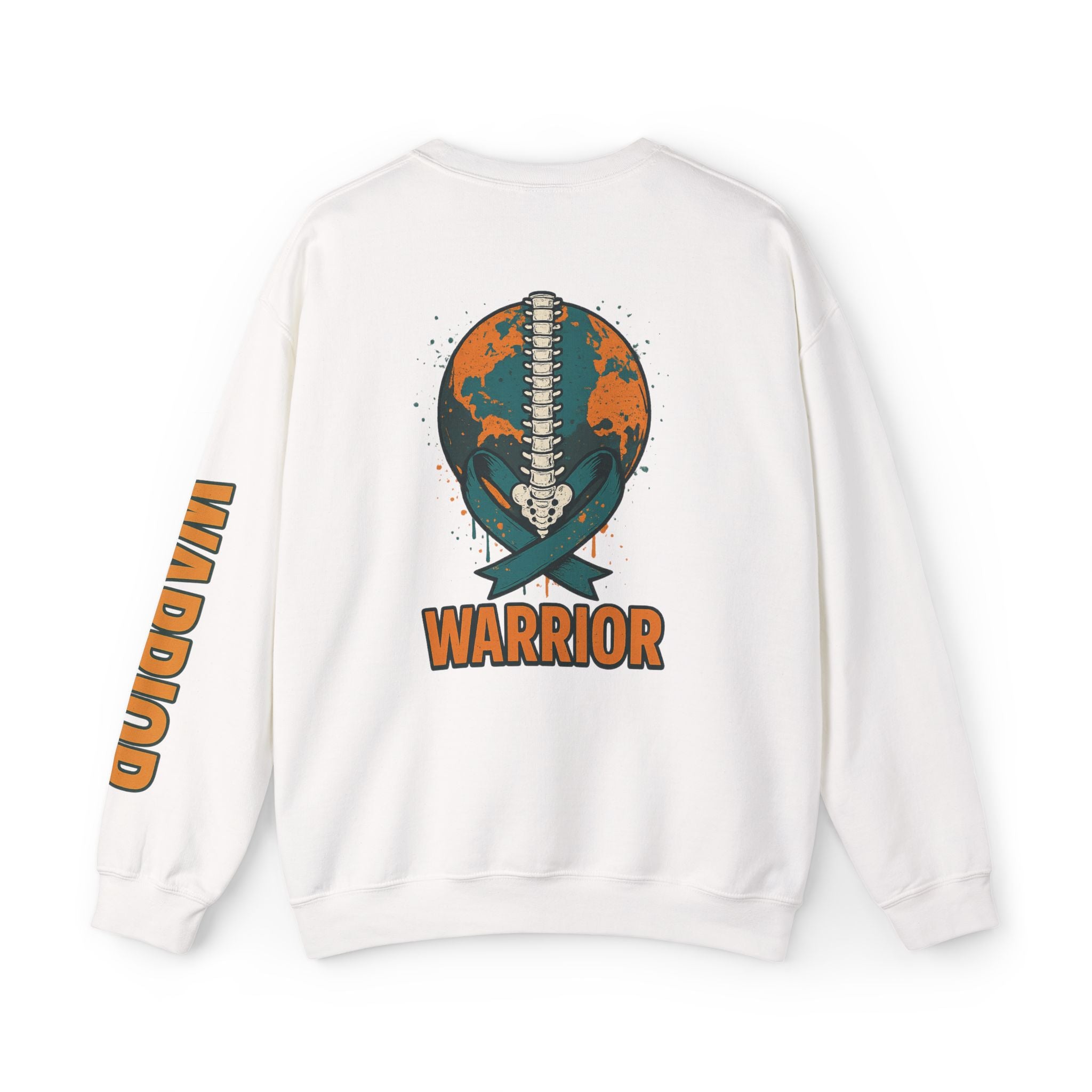 Ankylosing Spondylitis Spine Globe Warrior Sweatshirt