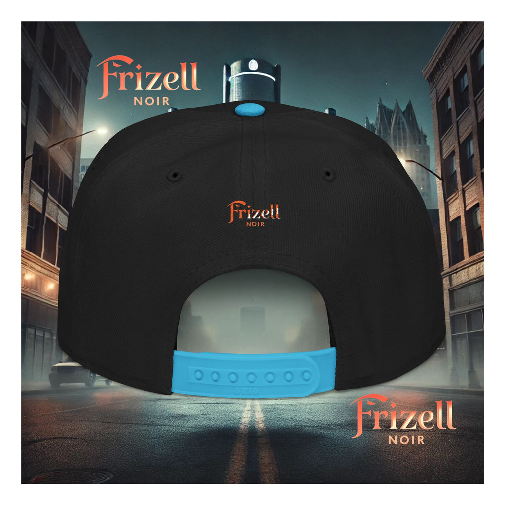FRIZELL NOIR Embroidered Snapback Cap