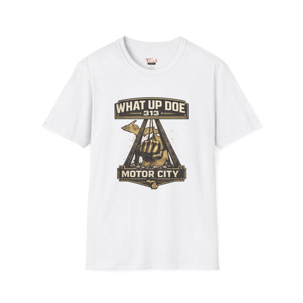 Motor City 'What Up Doe 313' Graphic T-Shirt