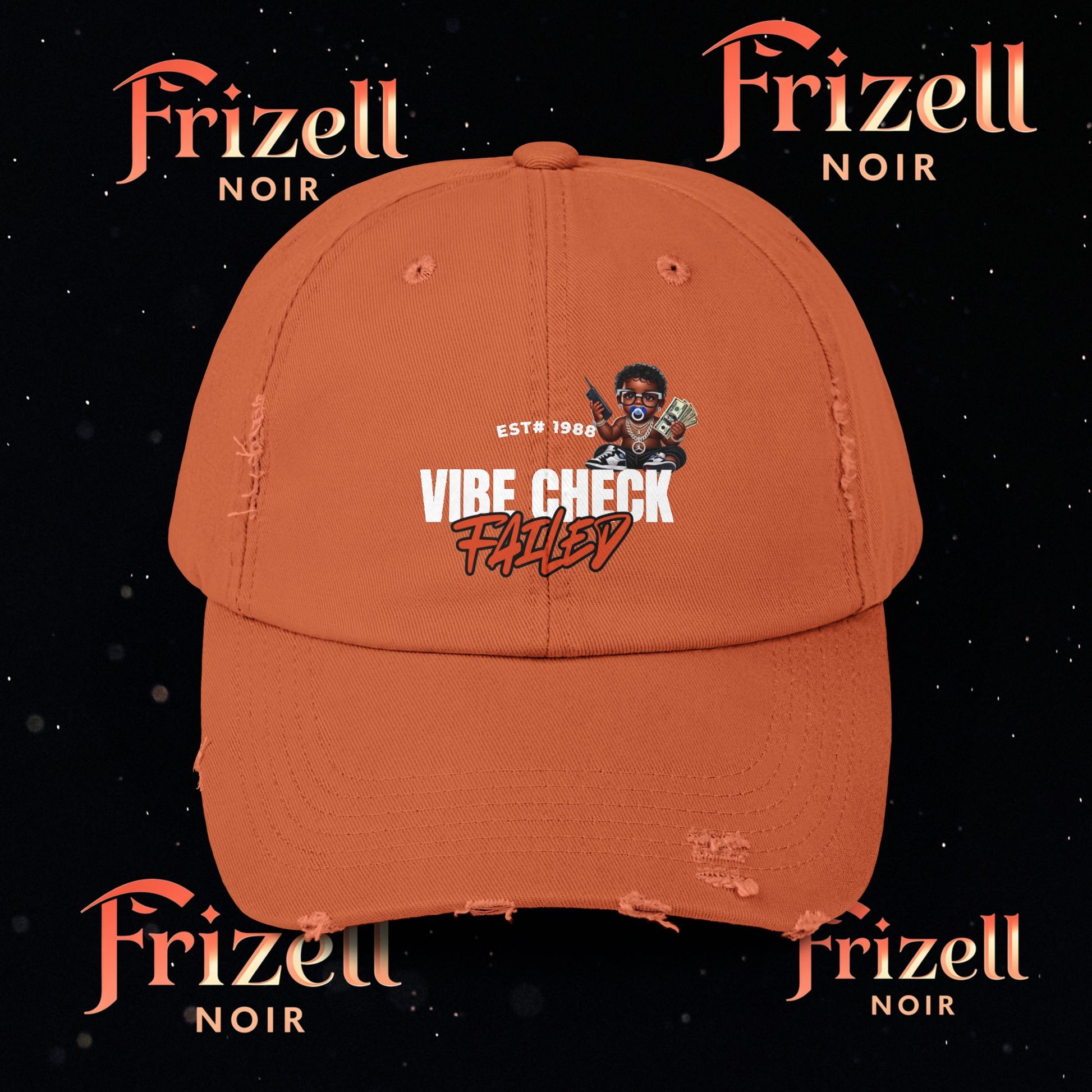 Vibe Check Failed Hat | Frizell Noir