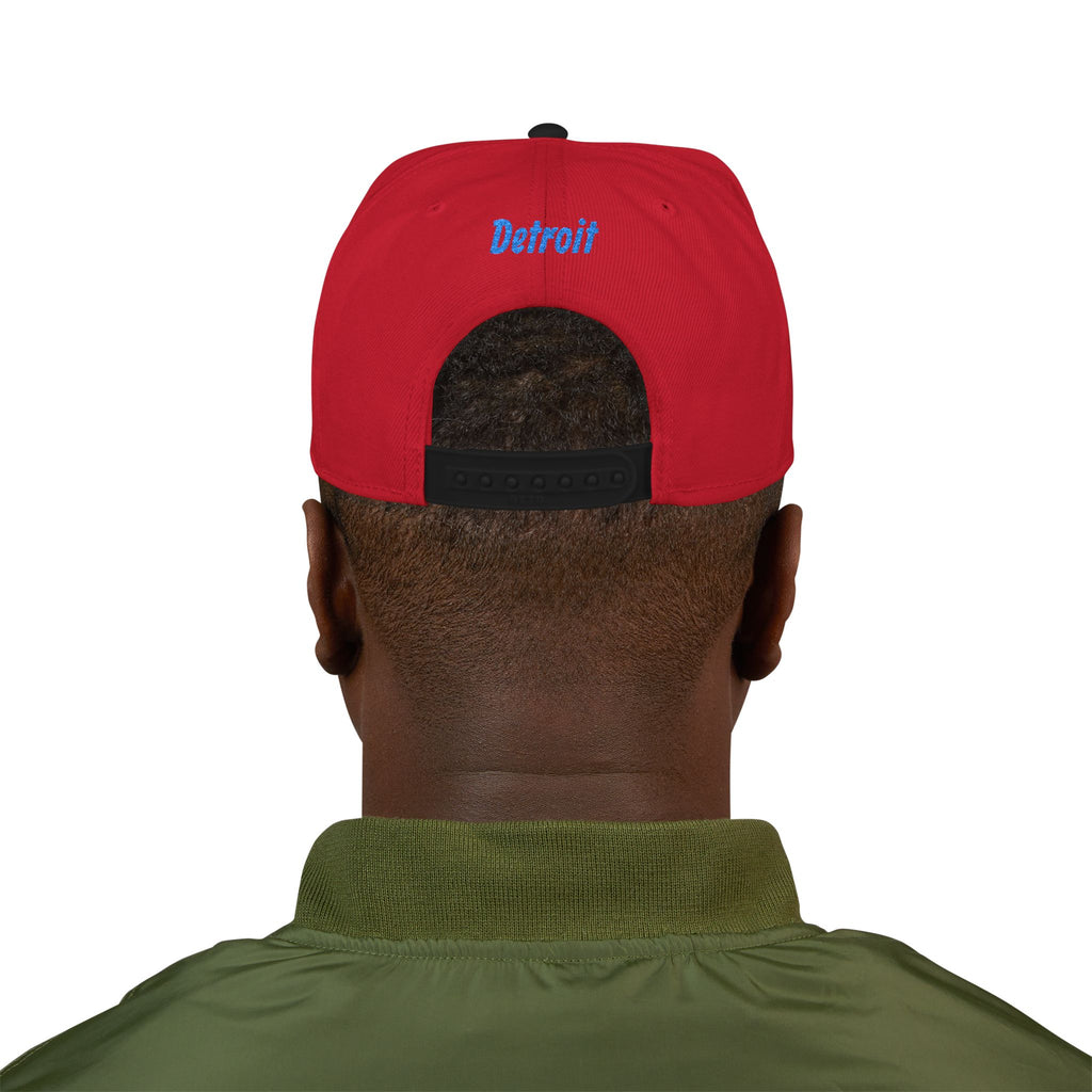 'Detroit' Retro Accent' Snapback Hat