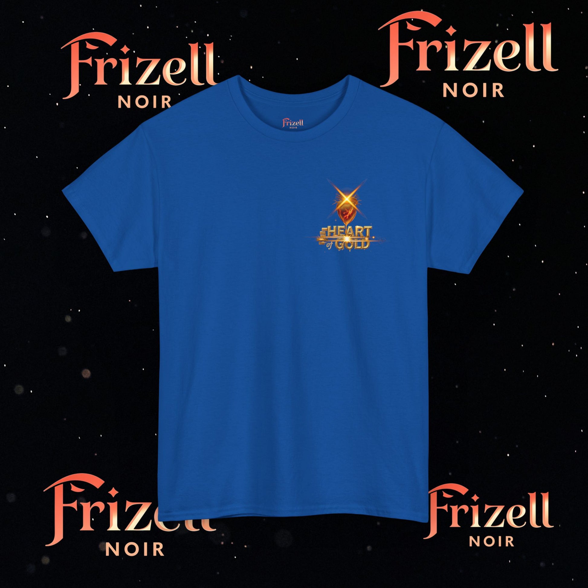 Heart of Gold Tee | Frizell Noir