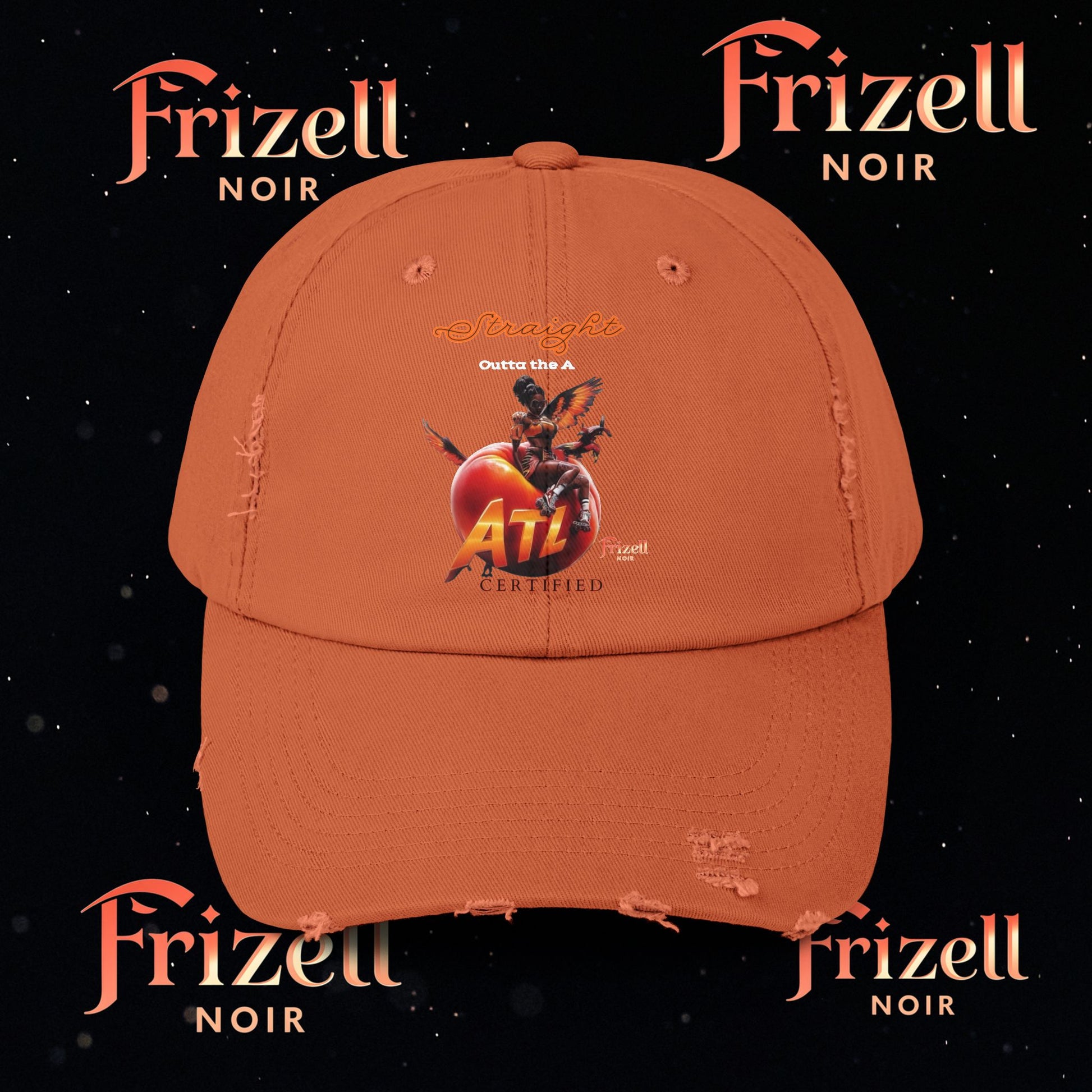Straight Out The A Hat | Frizell Noir