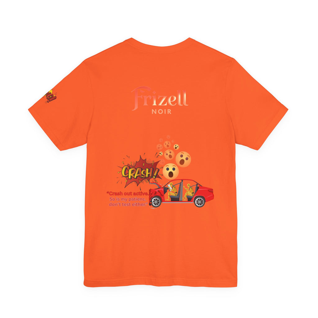 Crash Out Button Tee | Frizell Noir