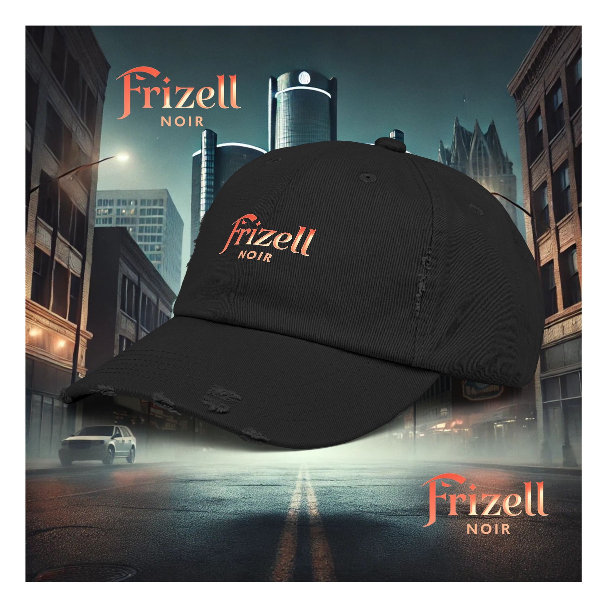 Frizell Noir Unisex Cap | Frizell Noir