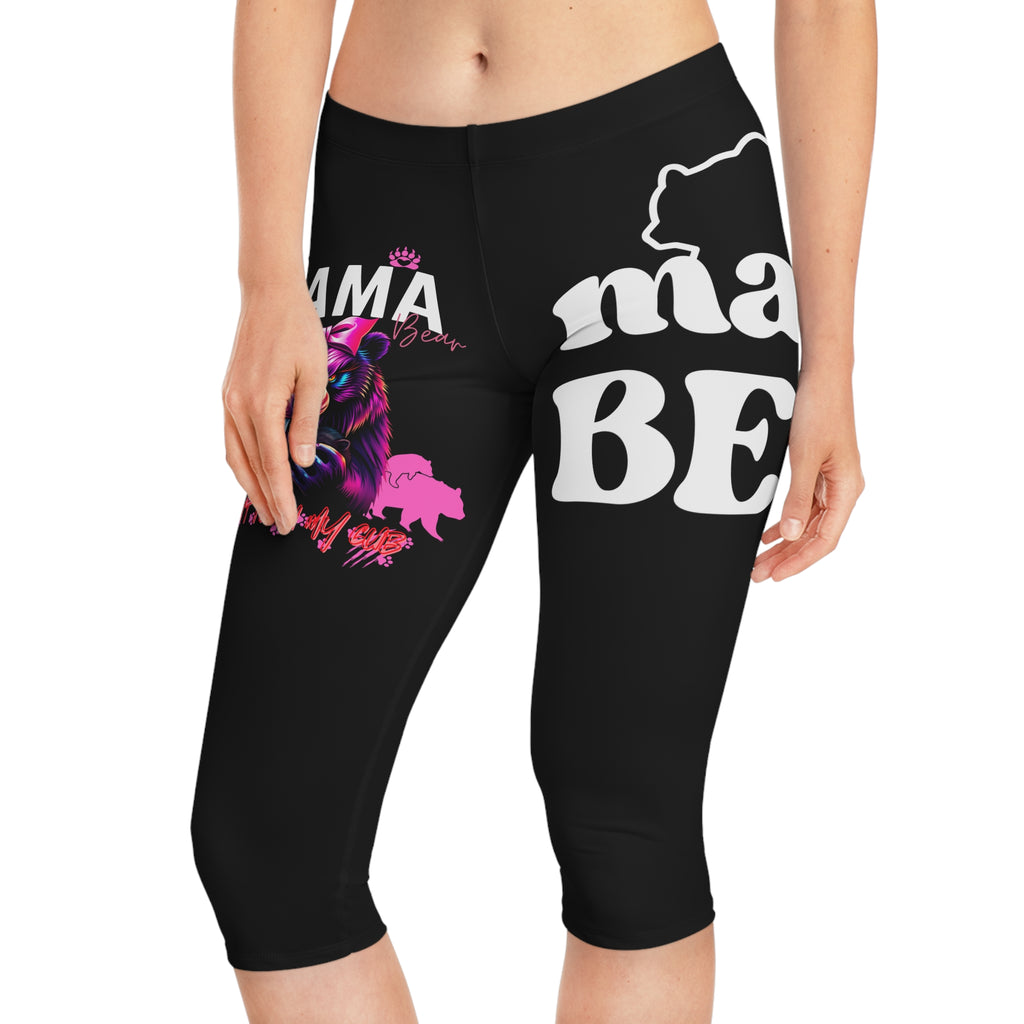 Mama Bear Legging Shorts | Frizell Noir
