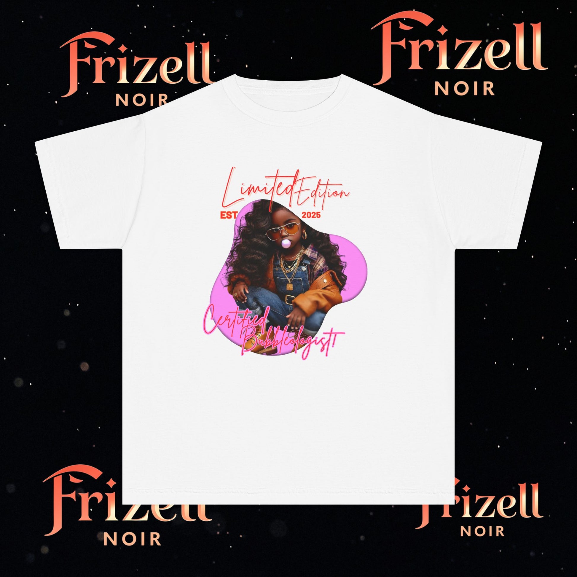 Bubble Licious Kids Tee | Frizell Noir