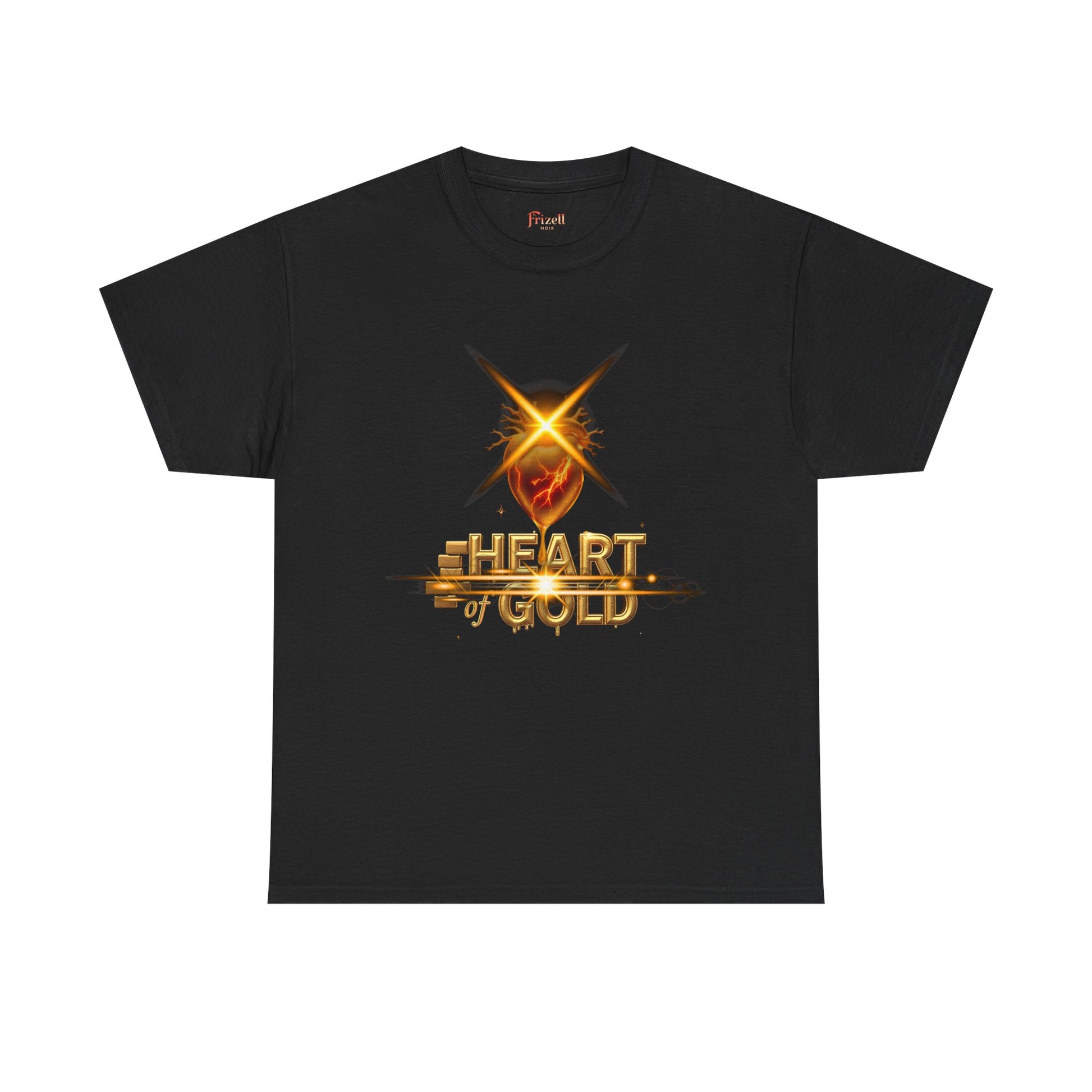 Heart of Gold Tee | Frizell Noir