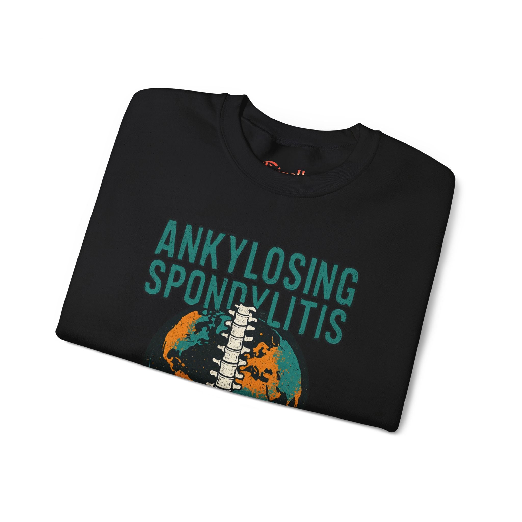Ankylosing Spondylitis Spine Globe Warrior Sweatshirt