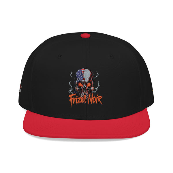 FRIZELL NOIR Logo Snapback | Embroidered