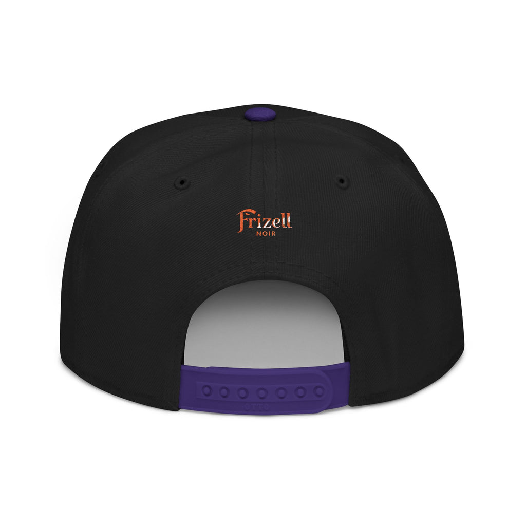 FRIZELL NOIR Embroidered Snapback Cap