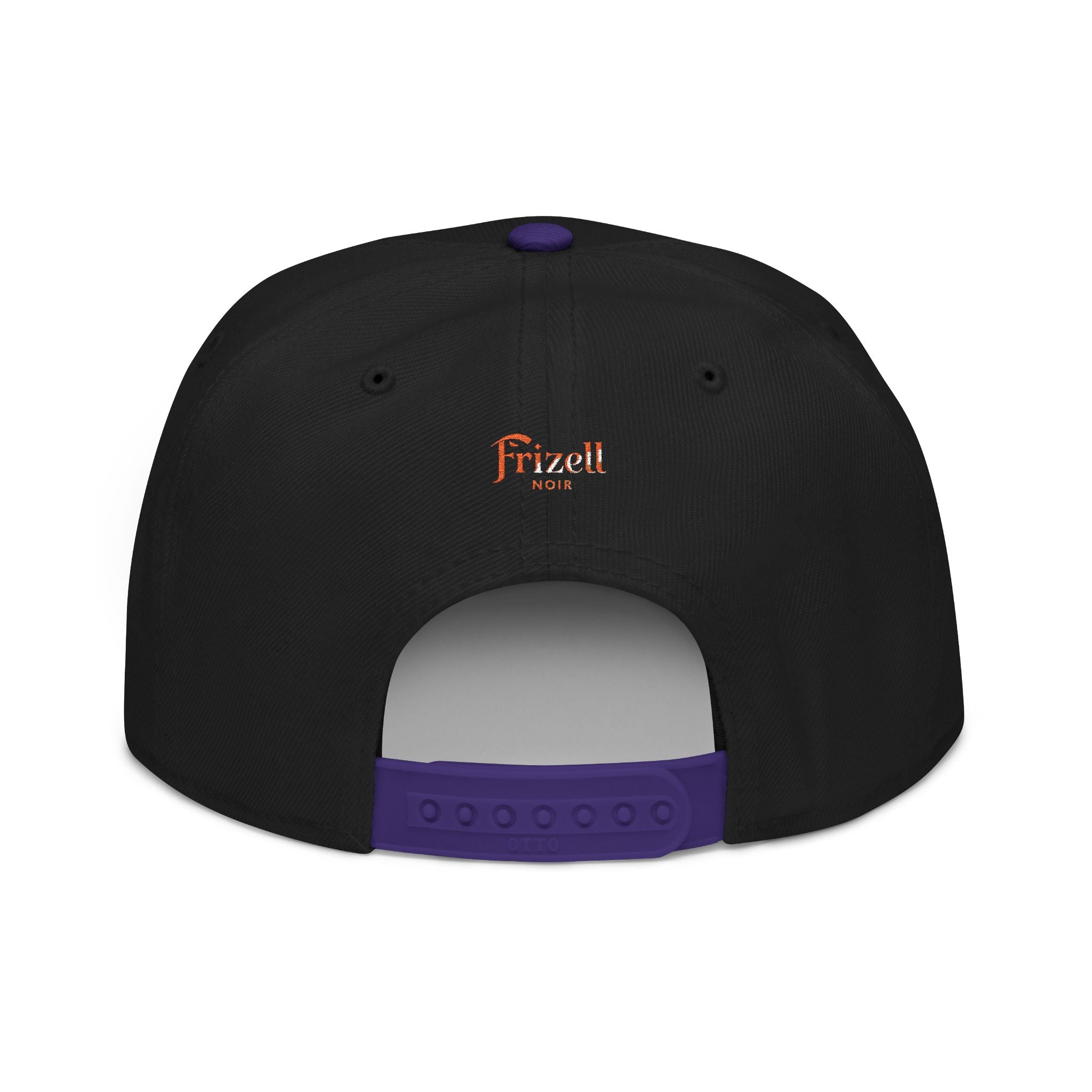 FRIZELL NOIR Embroidered Snapback Cap