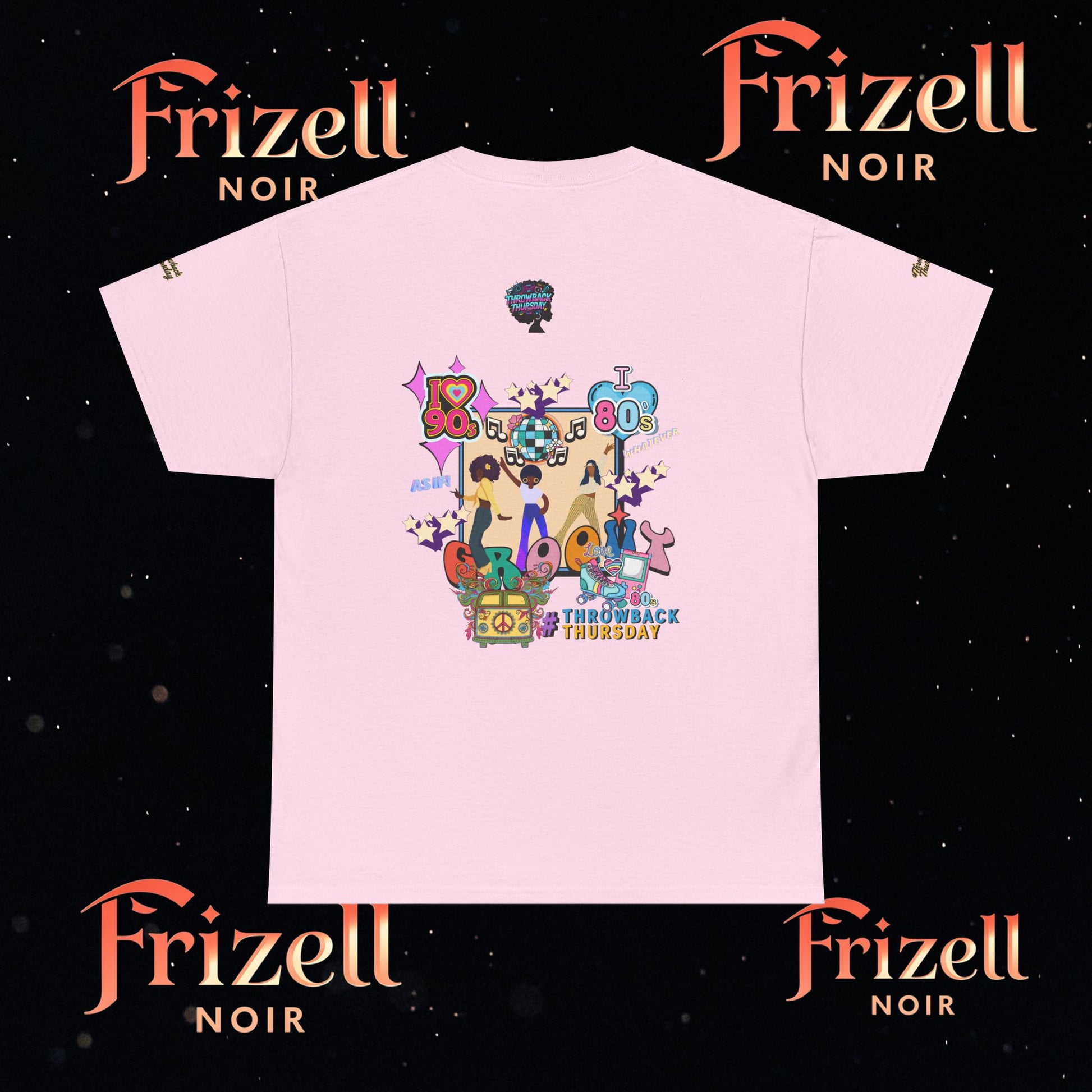 Throwback Tee | Frizell Noir