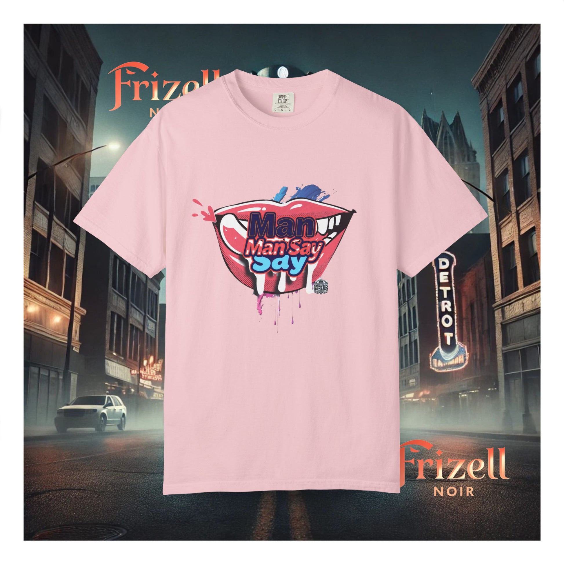 Man Say Tee | Frizell Noir