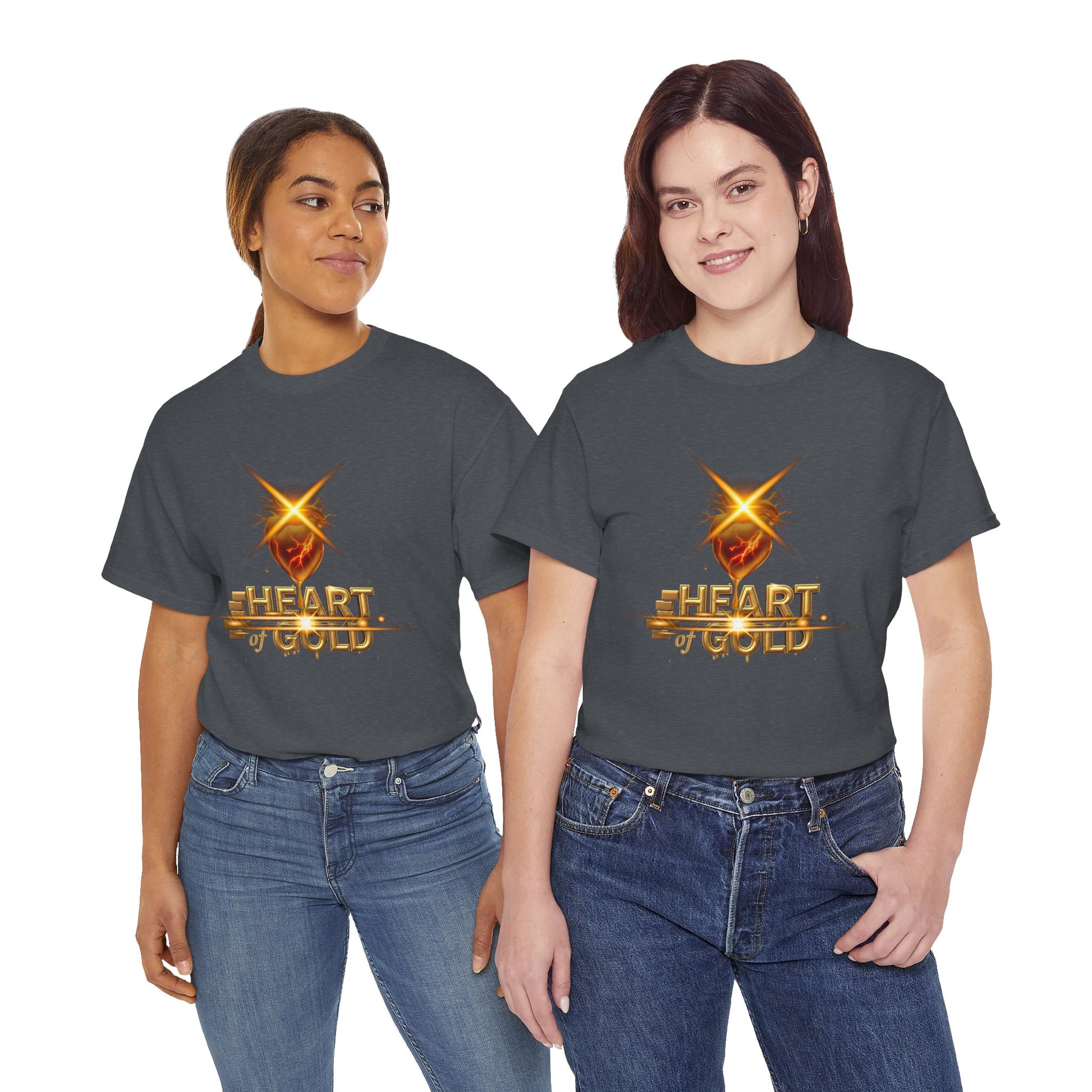Heart of Gold Tee | Frizell Noir
