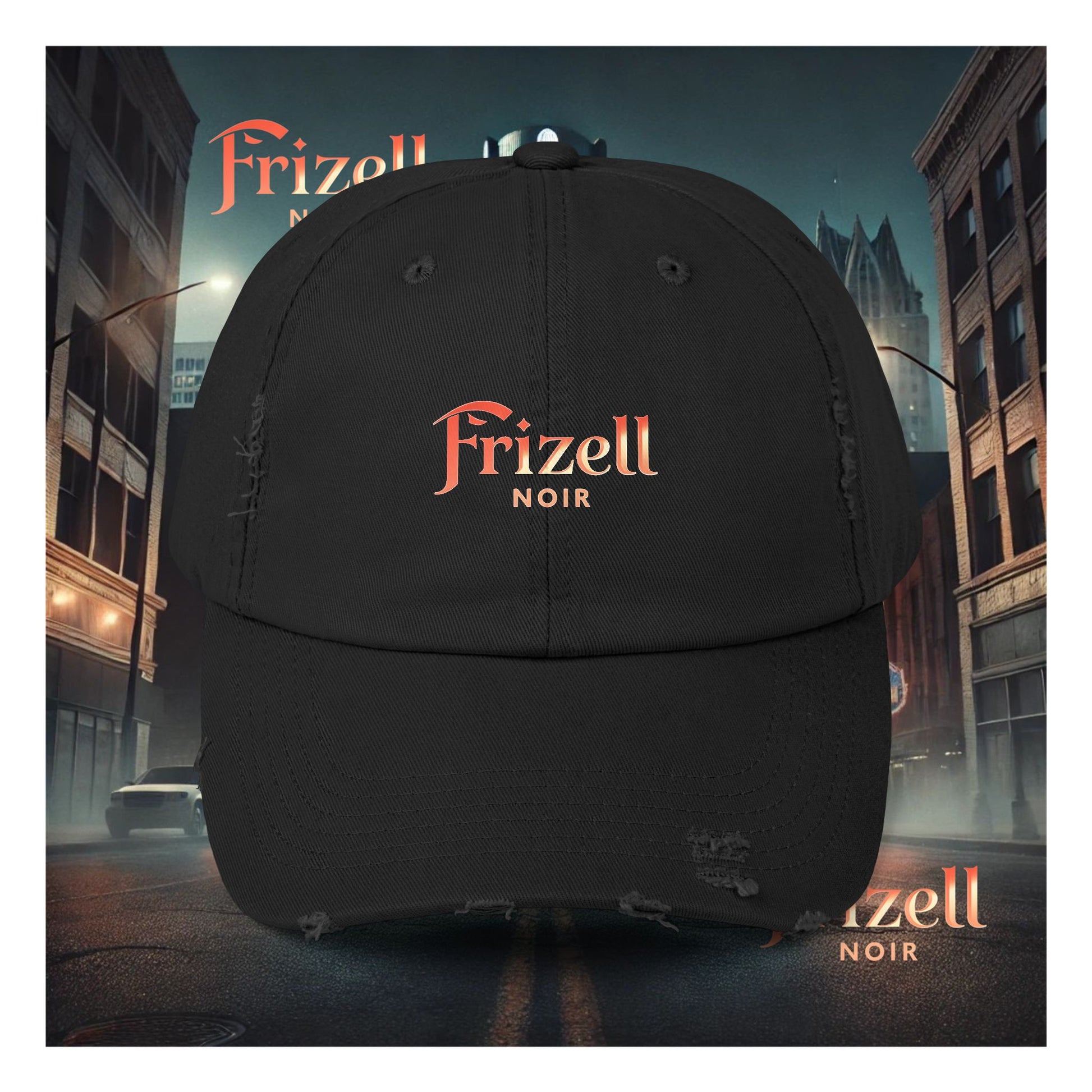 Frizell Noir Unisex Cap | Frizell Noir
